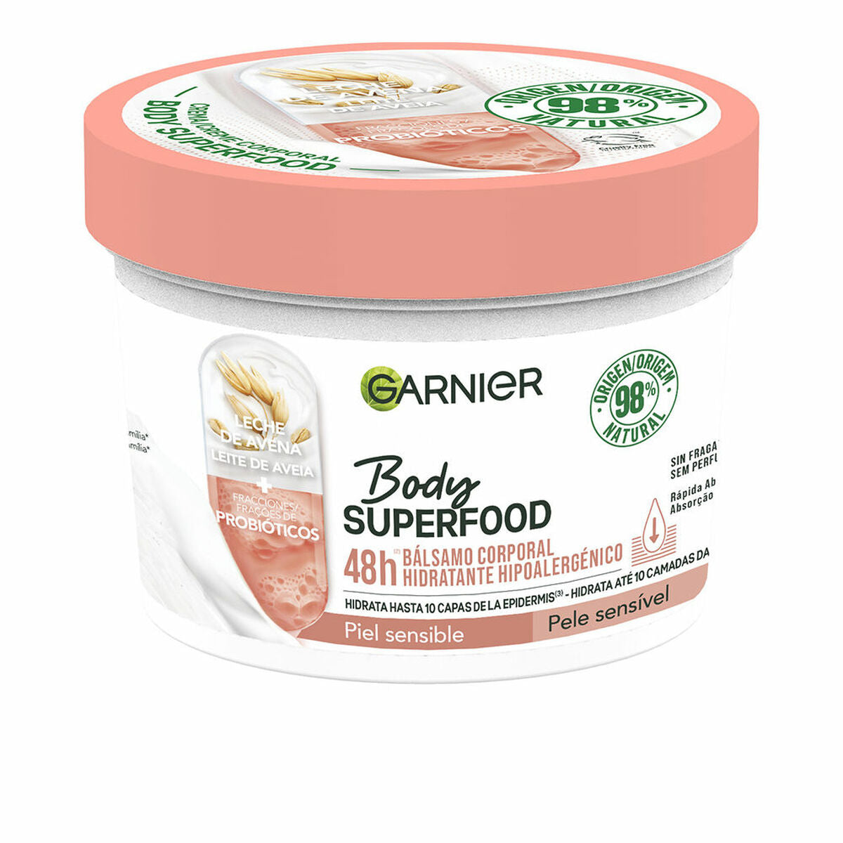 Feuchtigkeitsspendender Körperbalsam Garnier Body Superfood 380 ml