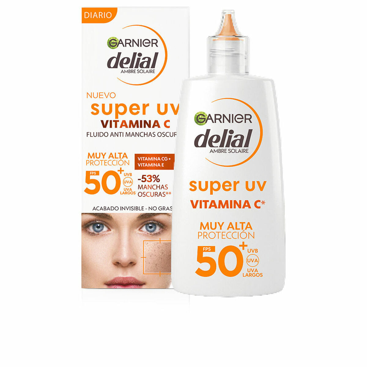 Anti-Pigmentfleckencreme Garnier Delial Super UV Spf 50 62,65 ml Vitamin C