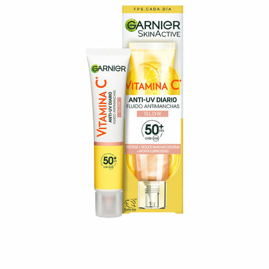 Hydrating Fluid Garnier Vitamin C - Glow Anti-stain 40 ml Garnier