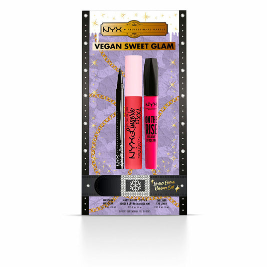 Make-Up Set NYX Vegan Sweet Glam Limitierte Auflage 3-teilig