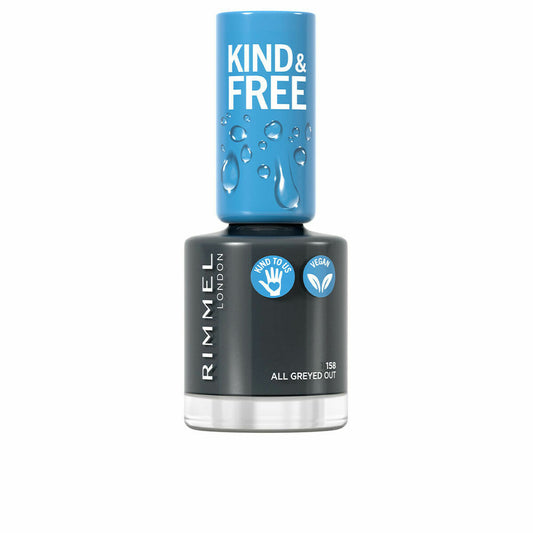 nail polish Rimmel London Kind & Free 158-all greyed out (8 ml)