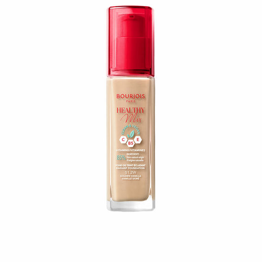 Flüssige Make-up-Basis Bourjois Healthy Mix 30 ml Nr. 51.2W Goldene Vanille