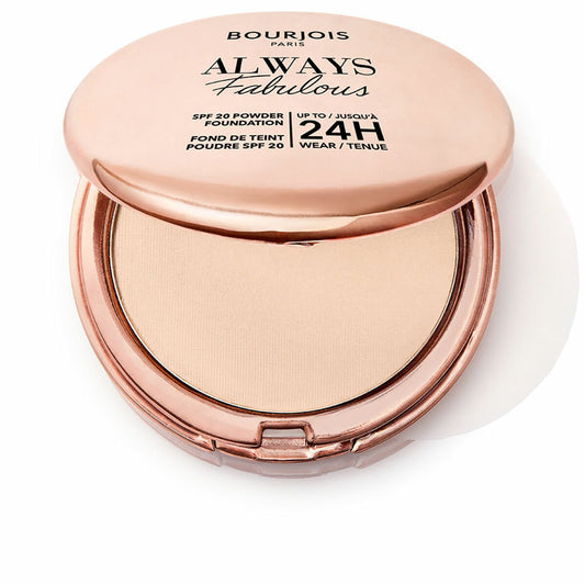 Puder-Make-up-Basis Bourjois Always Fabulous Nr. 100 Rose Ivory Spf 20 7 g