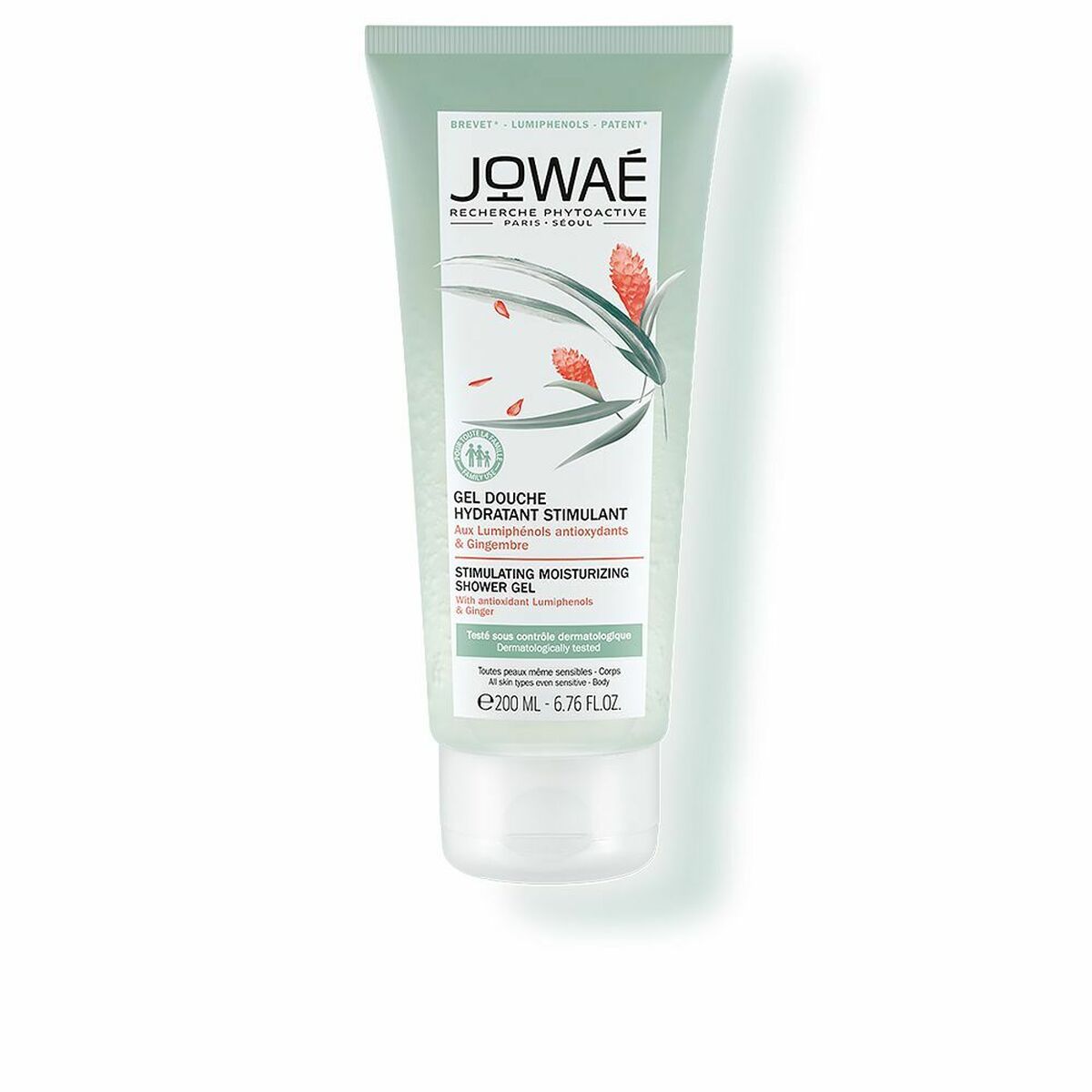 Duschgel Jowaé Stimulierendes Feuchtigkeitsspendendes (200 ml)