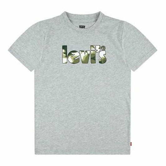 T-shirt Levi's Camo Poster Logo Gray 60731 Grey Levis