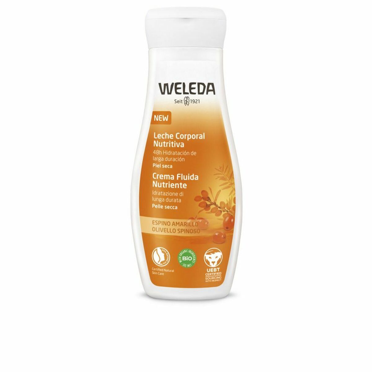 NutritiveBody Milk Weleda 090540X7 Sea buckthorn byKim Weleda