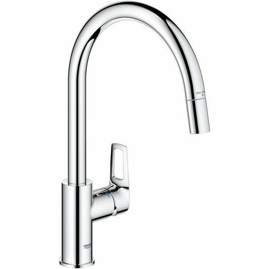 Mixer Tap Grohe StartLoop C-shaped Brass