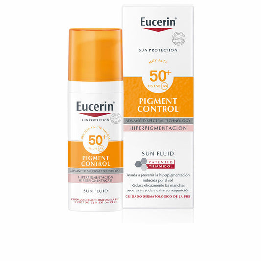 Anti-Sonnenflecken-Sonnenlotion Eucerin Sonnenschutz LSF 50+ 50 ml