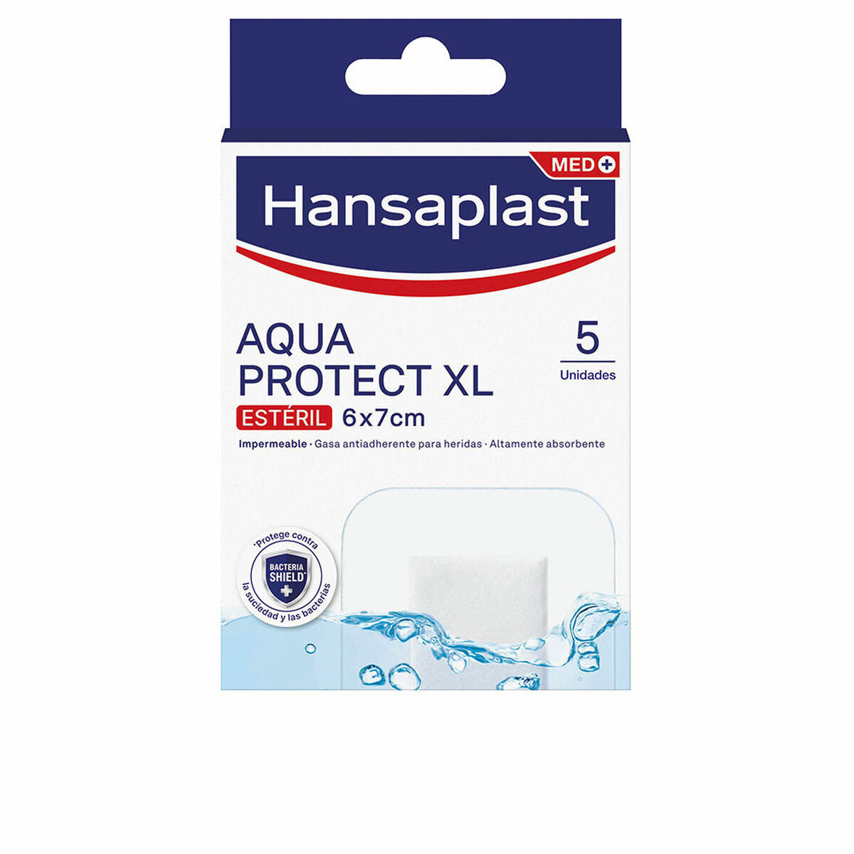 Wasserdichte Verbände Hansaplast Hp Aqua Protect XL 5 Einheiten 6 x 7 cm