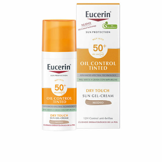 Sonnenschutz Eucerin Dry Touch Medium LSF 50+ (50 ml)