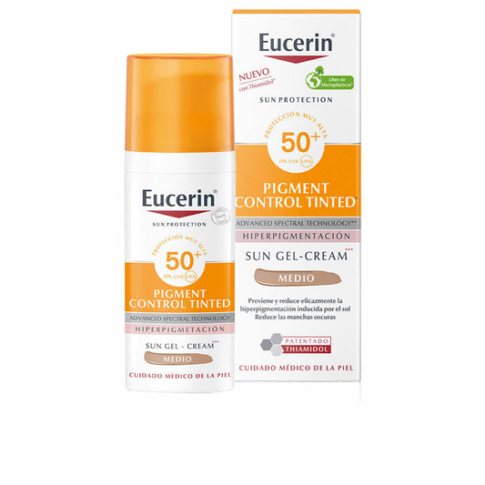 Sonnencreme fürs Gesicht Eucerin Sonnenschutz Medium Spf 50 50 ml