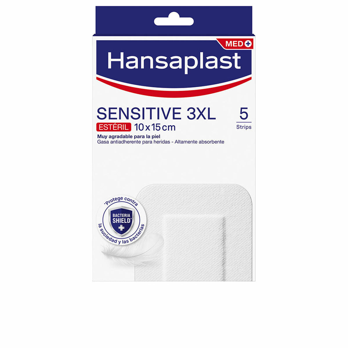 Sterilisierte Verbände Hansaplast Hp Sensitive 3XL 5 Einheiten