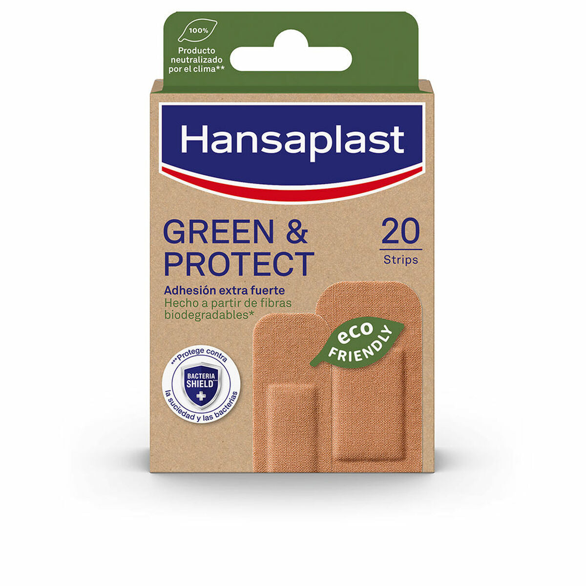 Pflaster Hansaplast Green &amp; Protect 20 Einheiten