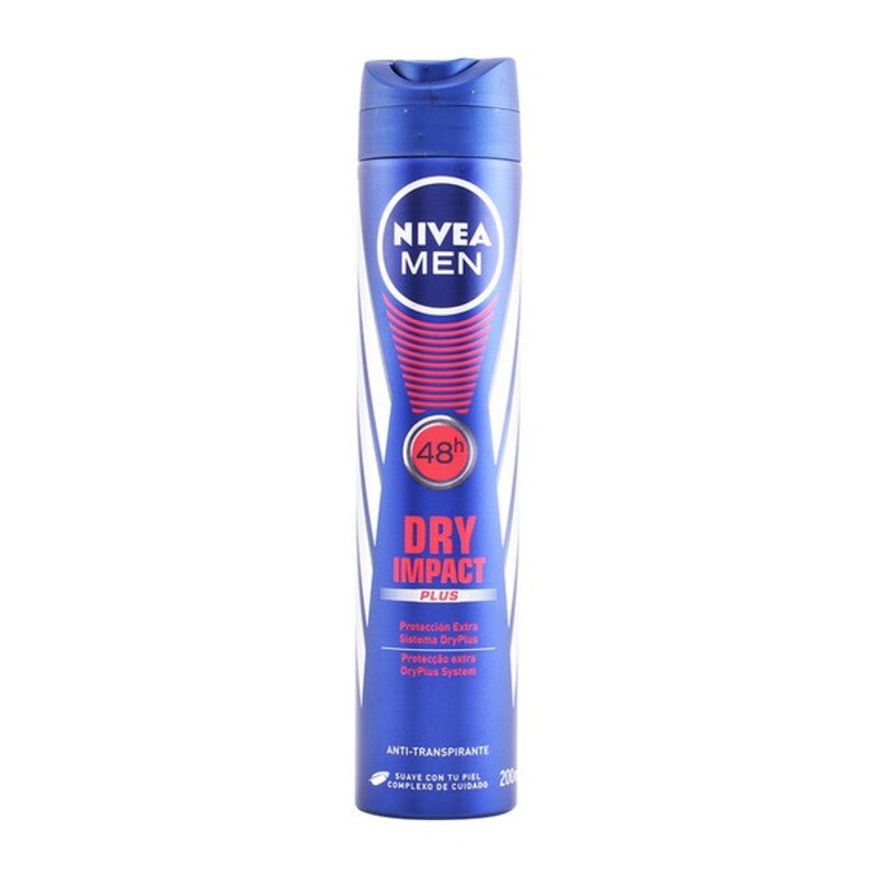 Deodorant Spray Men Dry Impacto Nivea