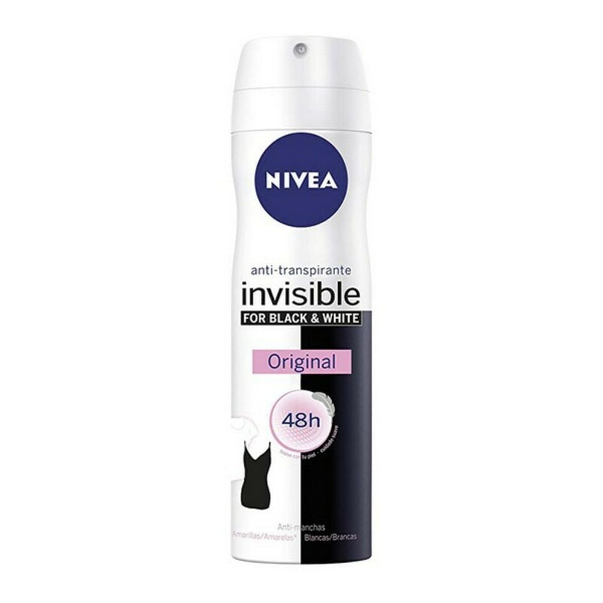 Deodorant-Spray Black &amp; White Unsichtbar Nivea (200 ml)