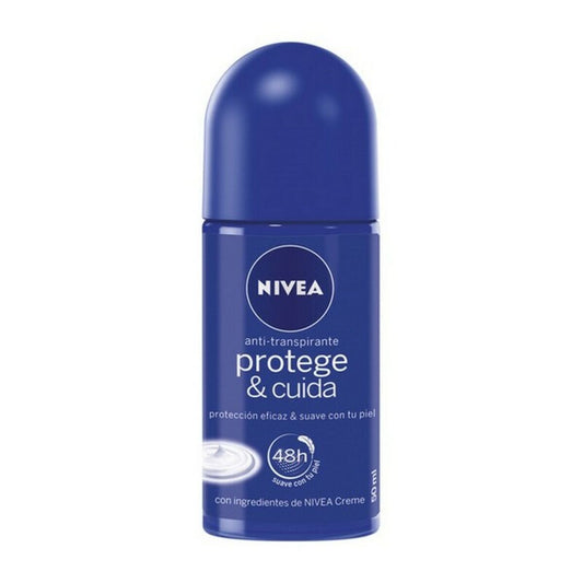 Roll-On Deodorant Protege &amp; Cuida Nivea (50 ml)