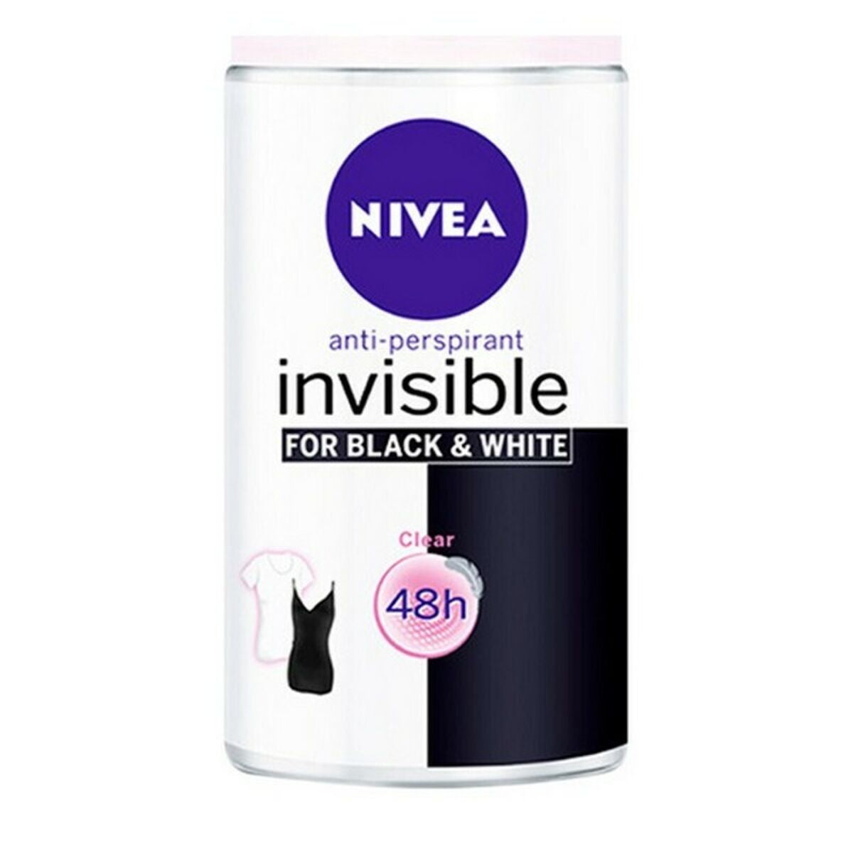 Roll-On-Deodorant Black &amp; White Unsichtbar Nivea (50 ml)