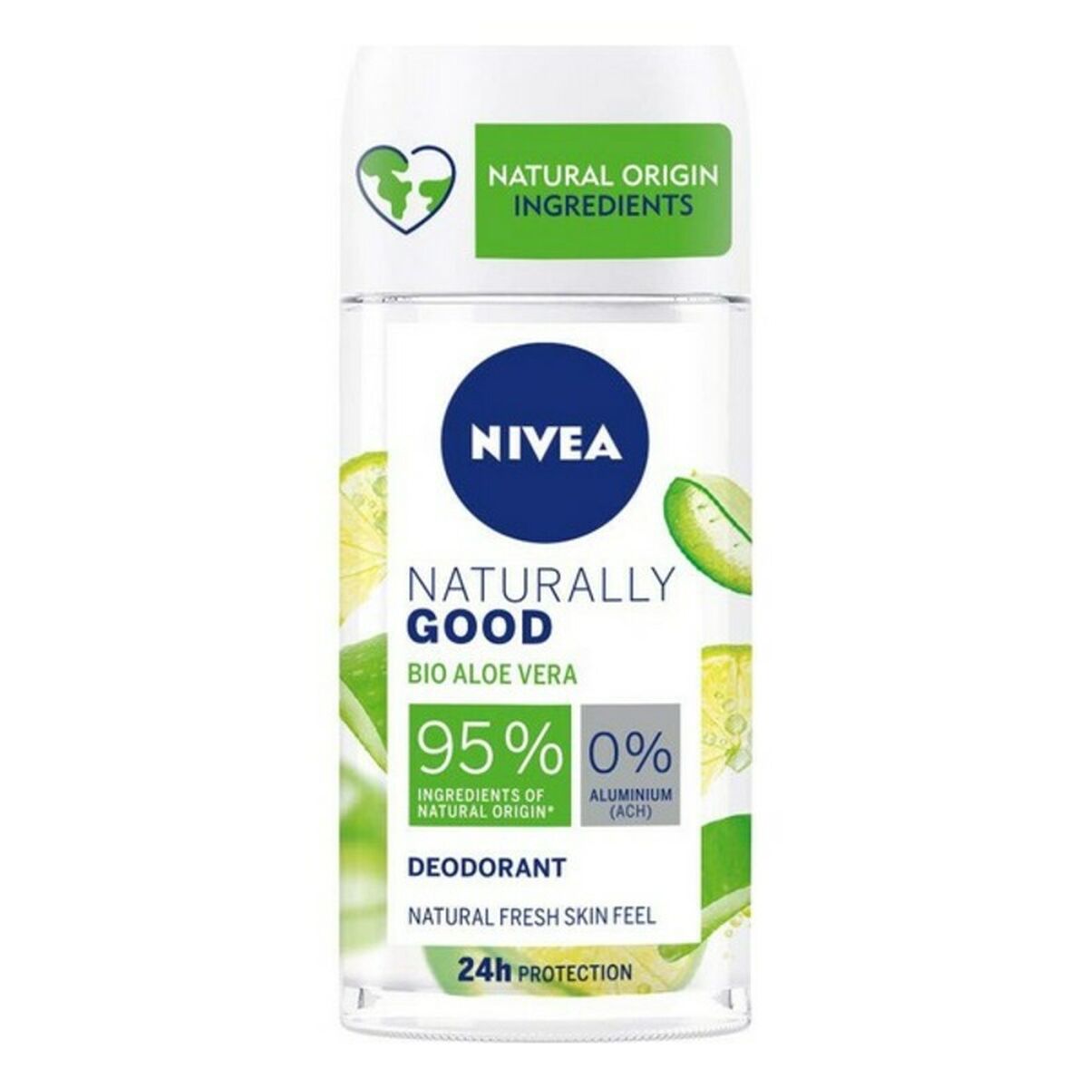 Roll-On-Deodorant Naturally Good Nivea Aloe Vera (50 ml)