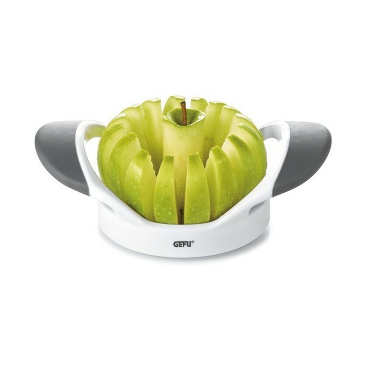 Apple Cutter Gefu PARTI White Grey Stainless steel Plastic 17,5 x 25,7 x 1,8 cm