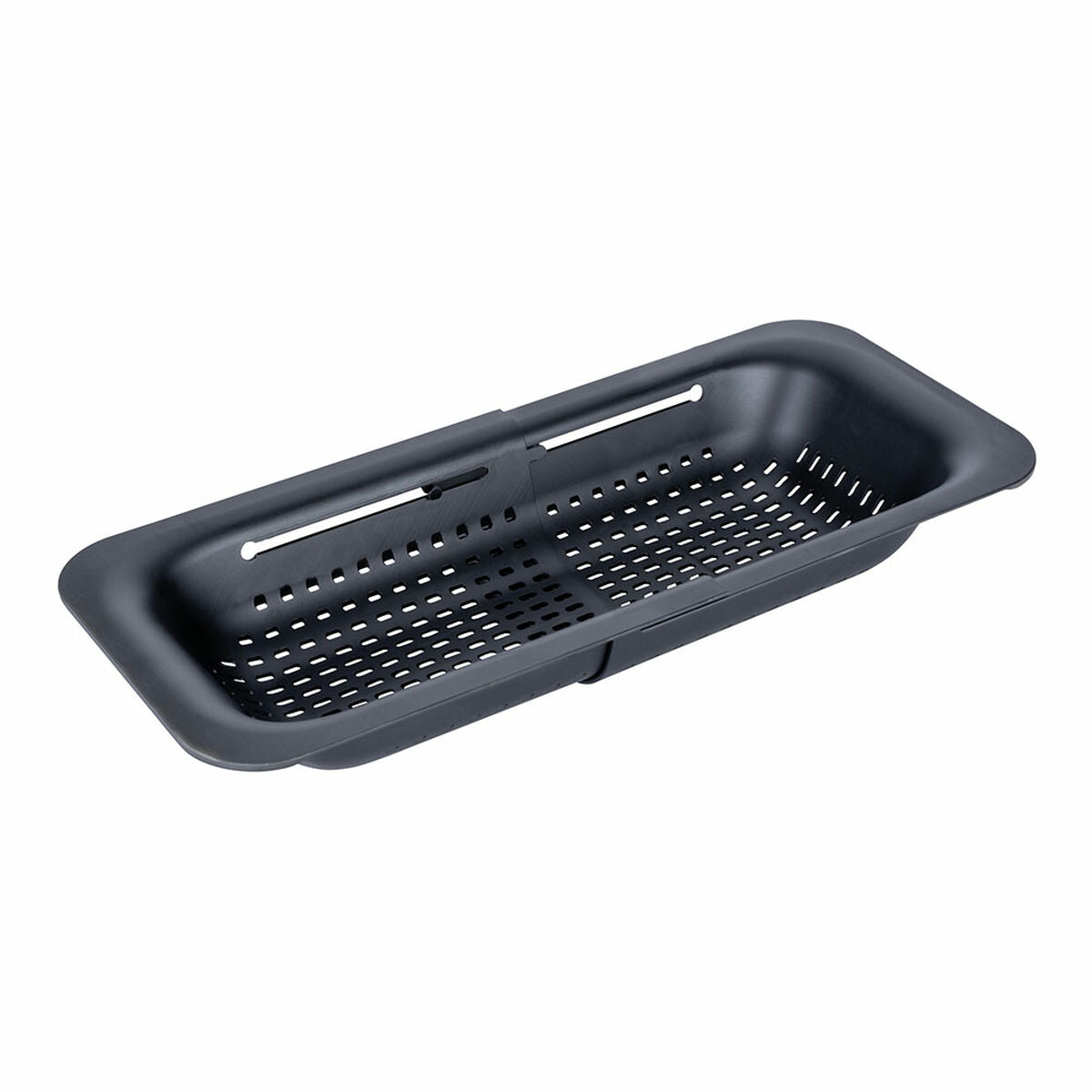 Extendable Dish Drainer for Sink Wenko Sievo 55012100 Black