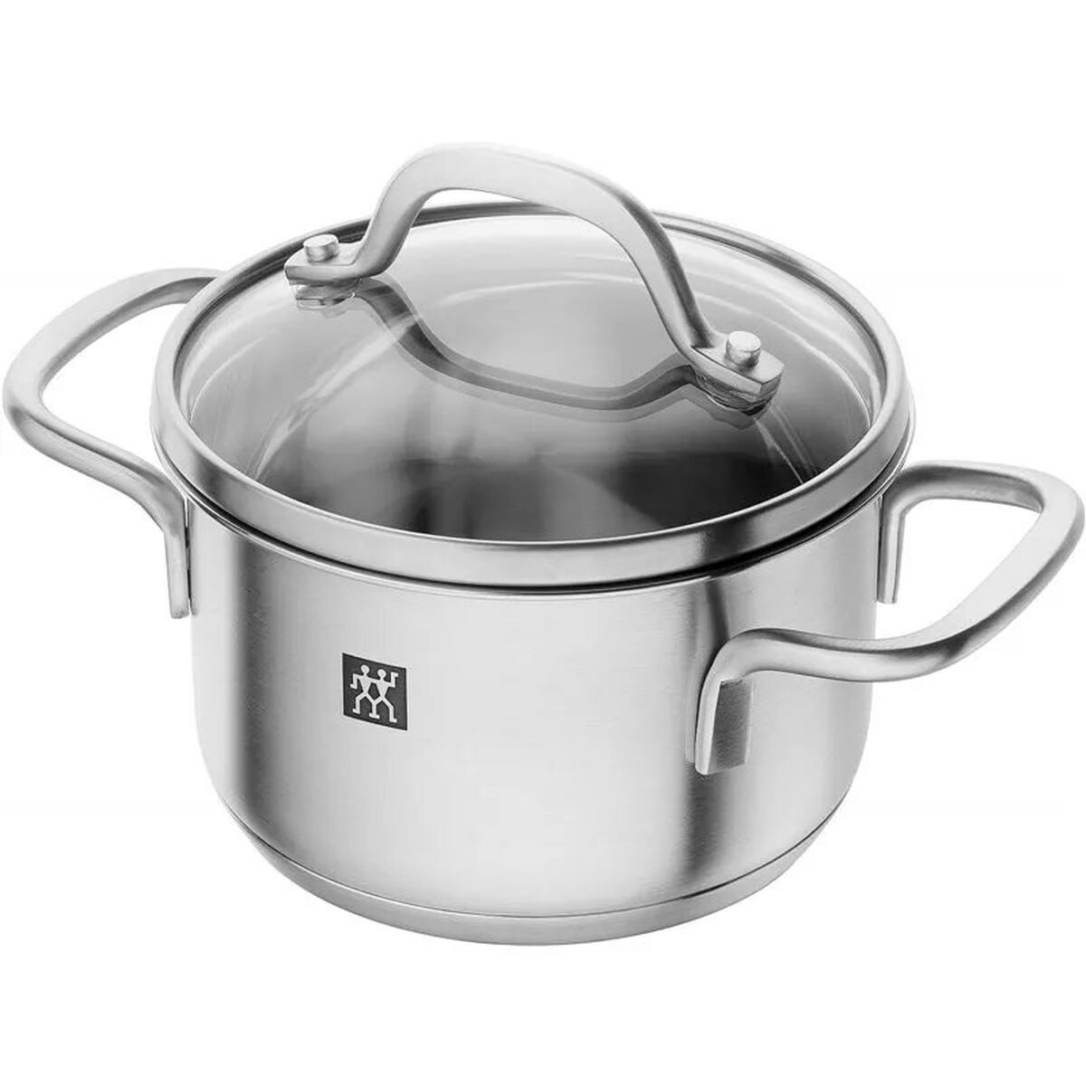 Casserole with Lid Zwilling Pico Silver Aluminium Steel Ø 12 cm 800 ml