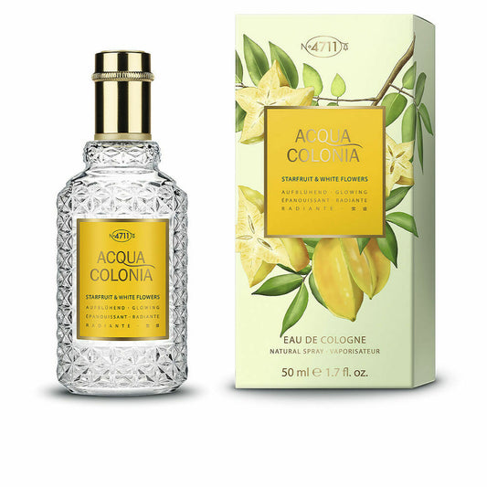 Unisex-Parfüm 4711 Acqua Colonia EDC 50 ml Carambola Weiße Blüten