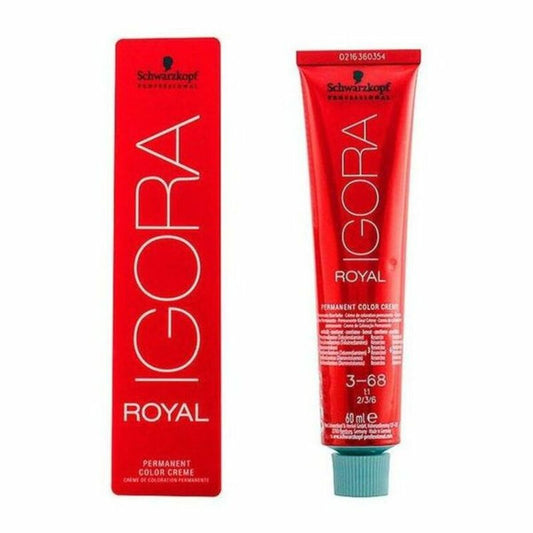 Permanenter Farbstoff Igora Royal Schwarzkopf Igora Royal 3-68 Nr. 3-68 Nr. 9,0-Rubio Muy Claro Nr. 8,0-Rubio Claro 60 ml