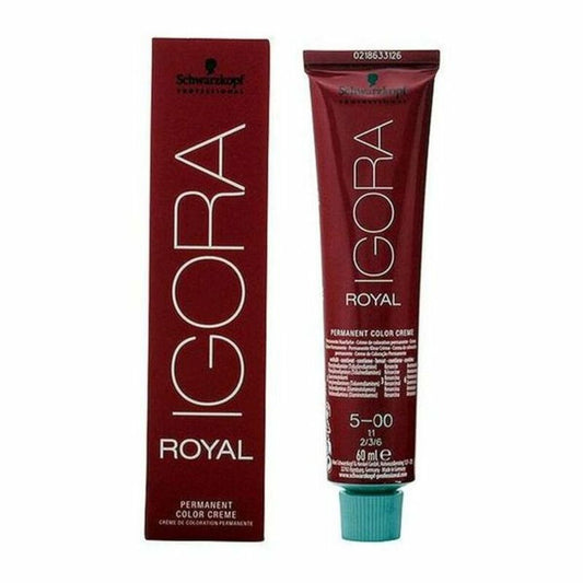 Permanenter Farbstoff Igora Royal Schwarzkopf Igora Royal 5-00 Nr. 5-00 Nr. 9,0-Rubio Muy Claro Nr. 8,0-Rubio Claro 60 ml