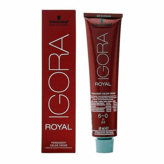 Permanenter Farbstoff Schwarzkopf Igora Royal Nr. 6-0 Nr. 9,0-Rubio Muy Claro Nr. 8,0-Rubio Claro 60 ml