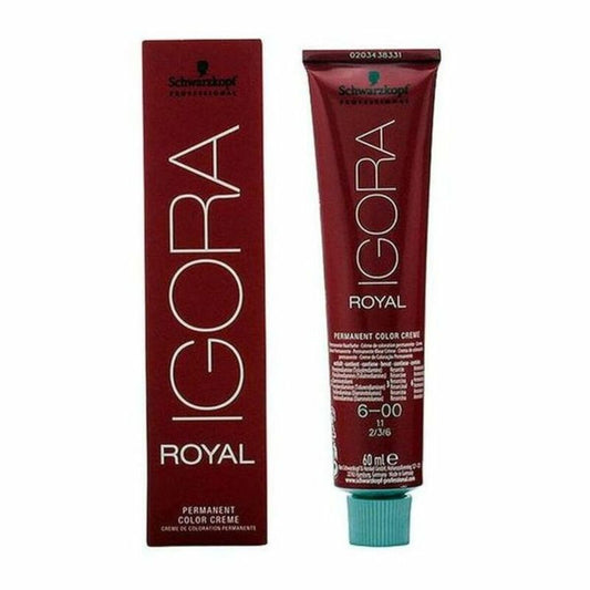 Permanenter Farbstoff Igora Royal Schwarzkopf Igora Royal 6-00 Nr. 6-00 Nr. 9,0-Rubio Muy Claro Nr. 8,0-Rubio Claro 60 ml