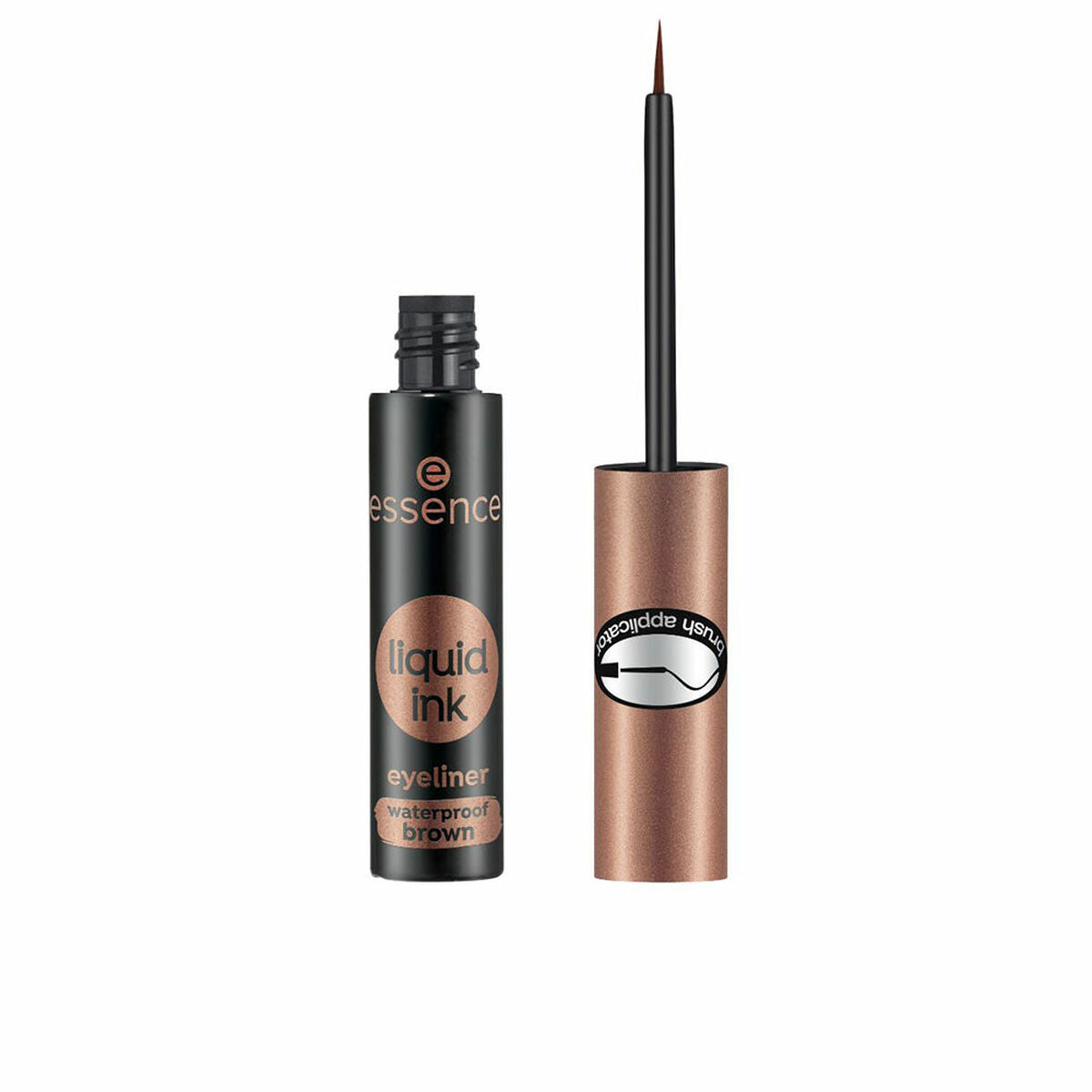 Eyeliner Essence Liquid Ink Wasserfest Nº 02-braun 3 ml