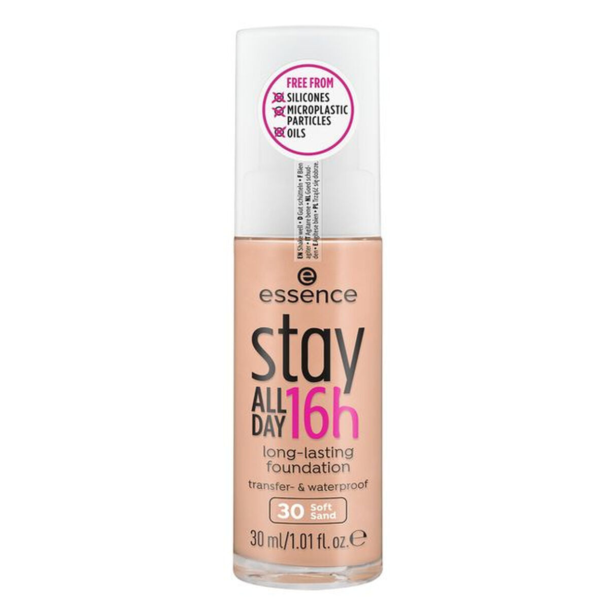 Flüssige Make-up-Basis Essence Stay All Day 16H Nº 15 (30 ml)