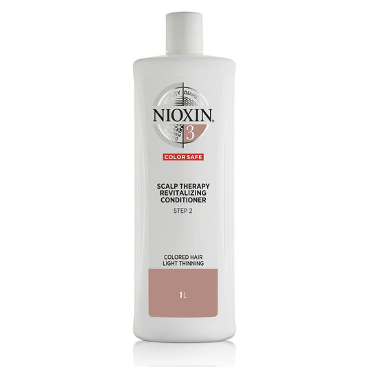 Conditioner Nioxin System 3 Color Safe Scalp Therapy Revitalising 1 L