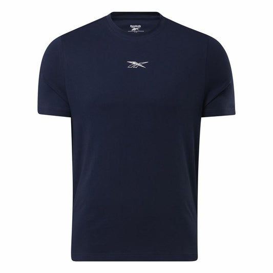 Men’s Short Sleeve T-Shirt Reebok GS Tailgate Team Dark blue