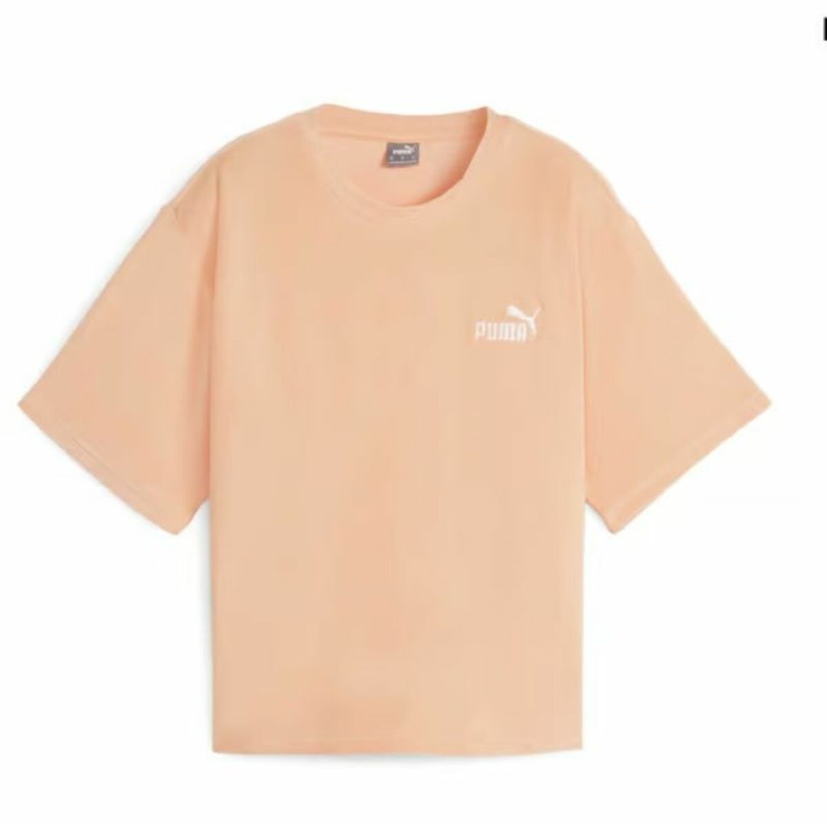 Kurzarm-T-Shirt für Damen Puma ESS ELEVATED RELAXED 677947 45 Orange