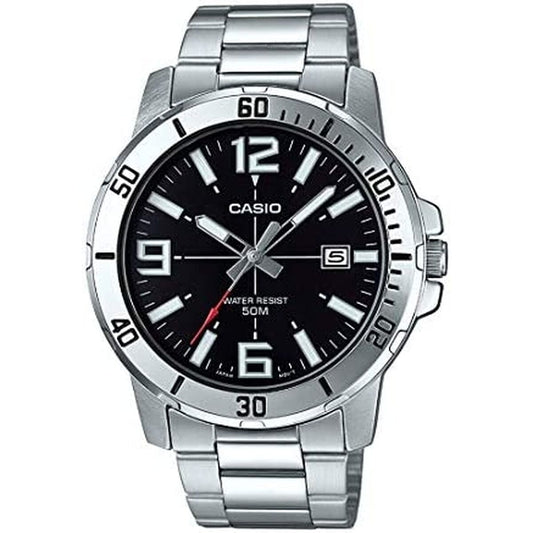 Men's Watch Casio COLLECTION Black Silver (Ø 45 mm) Casio