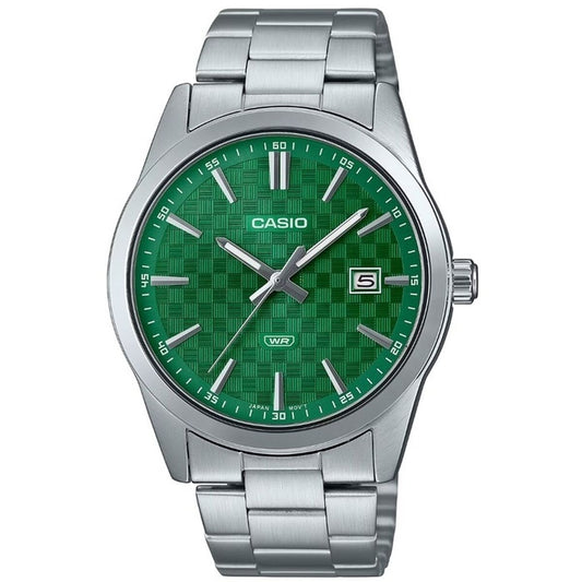 Men's Watch Casio DATE CARBON LOOK DIAL - GREEN (Ø 41 mm) Casio