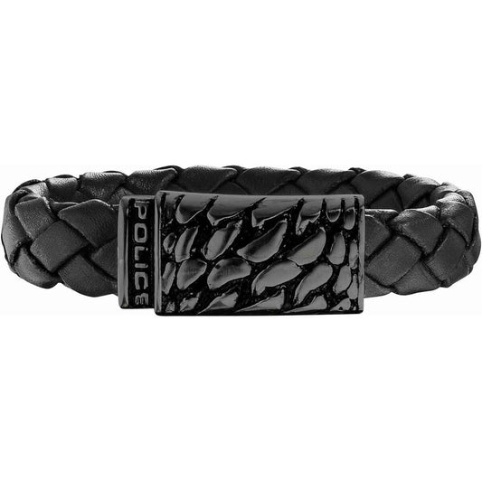 Men's Bracelet Police PJ25729BLB.01-L Leather 21 cm Police