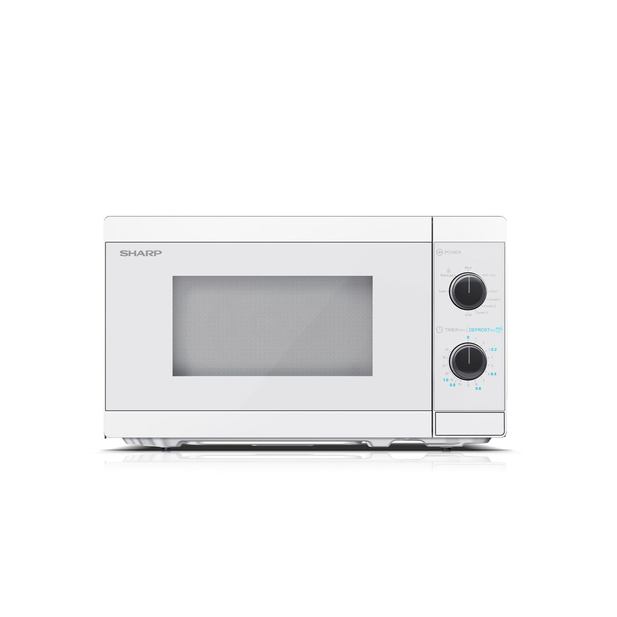 Microwave Sharp YCMG01EC White Crystal 800 W 20 L