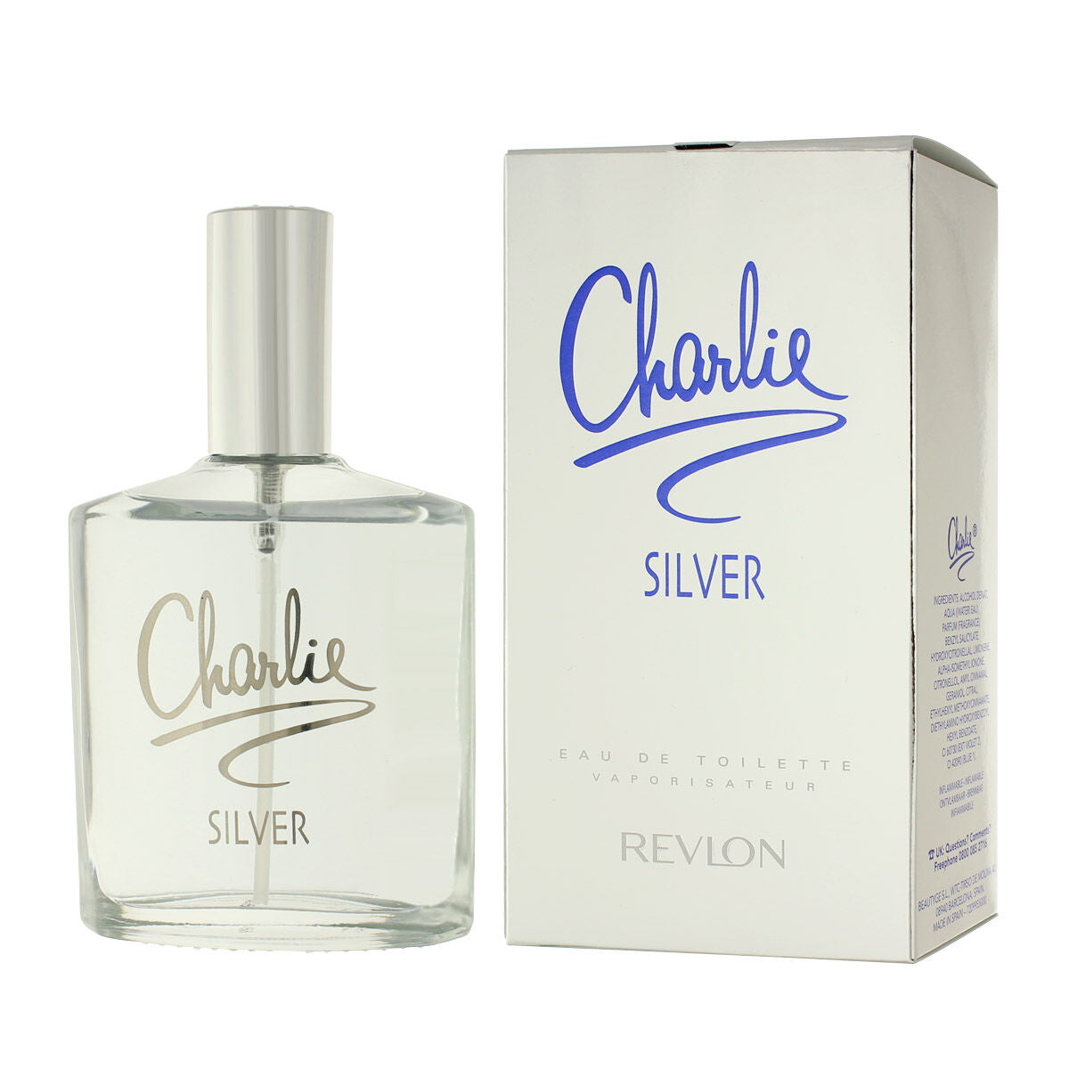 Women's Perfume Revlon EDT Charlie Silver 100 ml Revlon