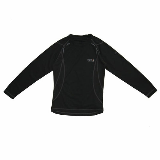 Children's Thermal T-shirt Regatta Black