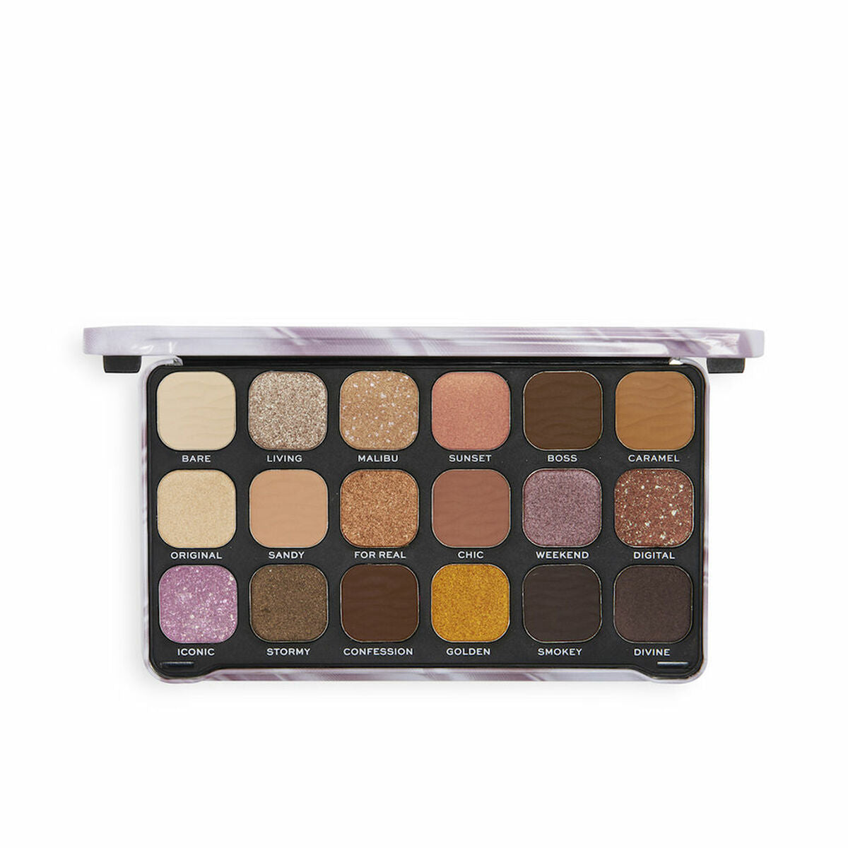 Eye Shadow Palette Revolution Make Up Forever Flawless Nude silk 18,8 g