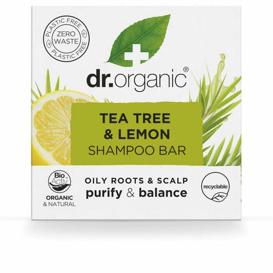 Shampoo Bar Dr.Organic Teebaum und Zitrone 75 g