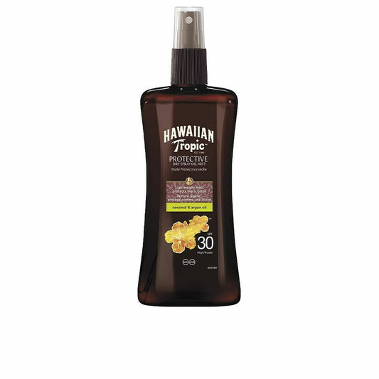 Sonnenschutzöl Hawaiian Tropic Kokosnuss Argan Spf 30 Kokosnuss Argan 200 ml