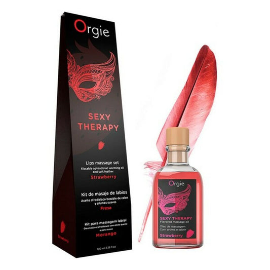 Massage Tranquility Kit Orgie Strawberry 2 Pieces