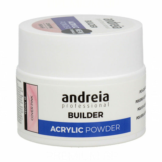 Acrylic polish Andreia Builder Acrylic Pink 35 g Powdered Andreia