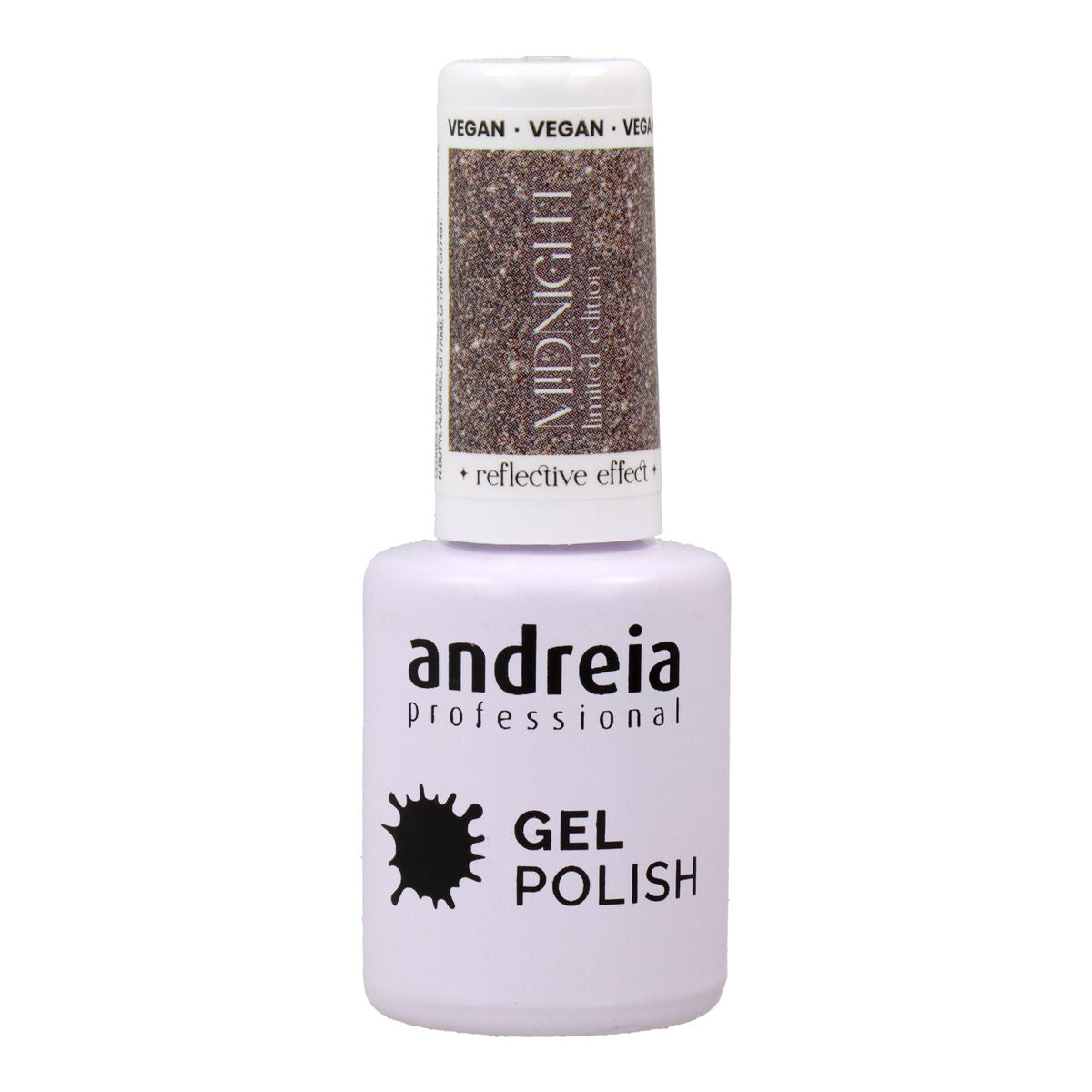 Nail Polish Semi-permanent Andreia Polish Reflective Colors Md2 Pink 10,5 ml