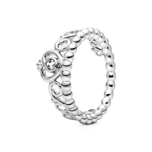 Ladies' Ring Pandora CROWN - RING WITH CUBIC ZIRCONIA - SIZE 58 Pandora