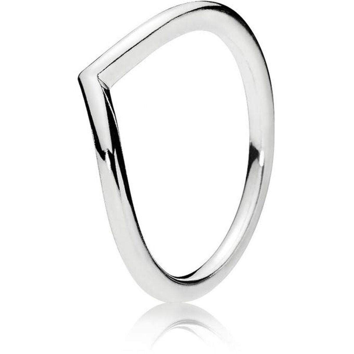 Ladies' Ring Pandora WISHBONE SILVER - RING - SIZE 60 Pandora