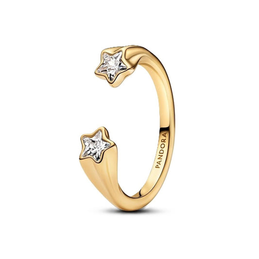 Ladies' Ring Pandora 163582C01-56 Golden 16